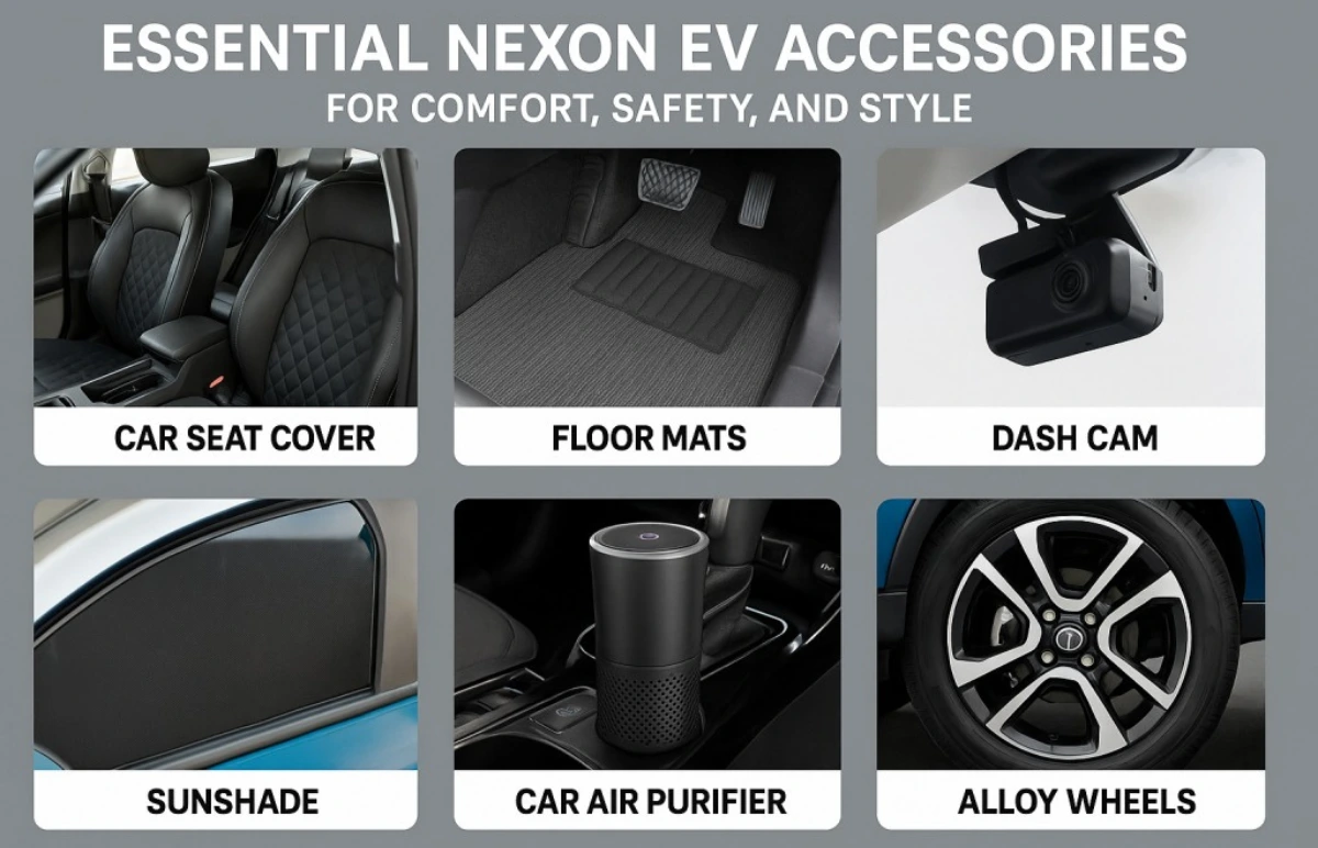 Essential Nexon EV Accessories for Owner